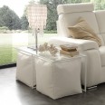Tavolino Living Moderno "Magico"2 Pouf